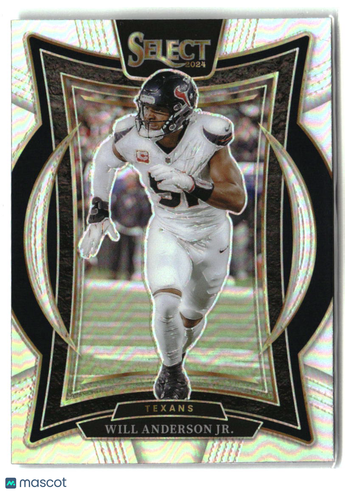 Will Anderson Jr. 2024 Panini Select Silver Prizm #100