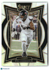 Will Anderson Jr. 2024 Panini Select Silver Prizm #100
