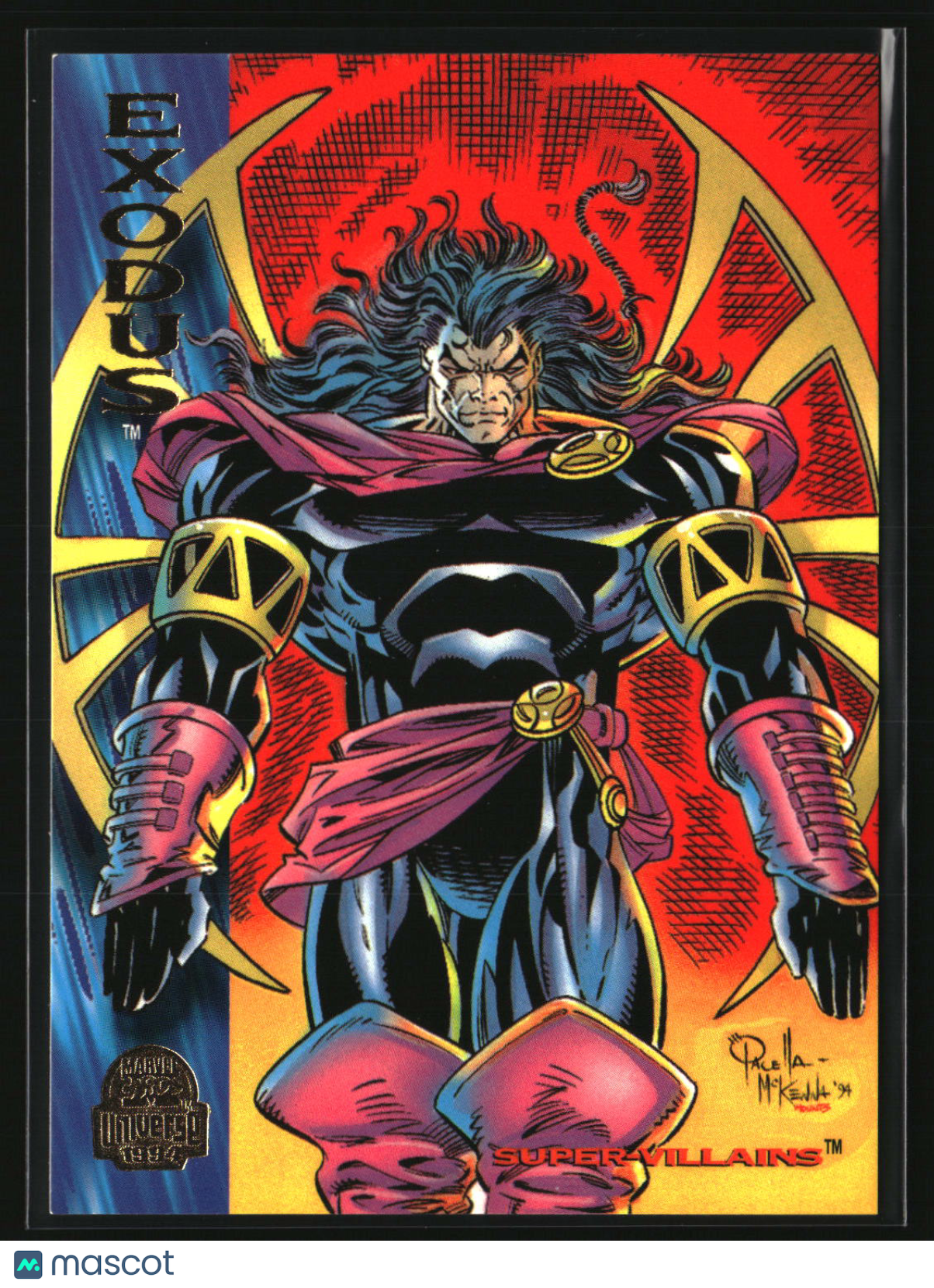 Exodus 1994 Fleer Marvel Universe #99