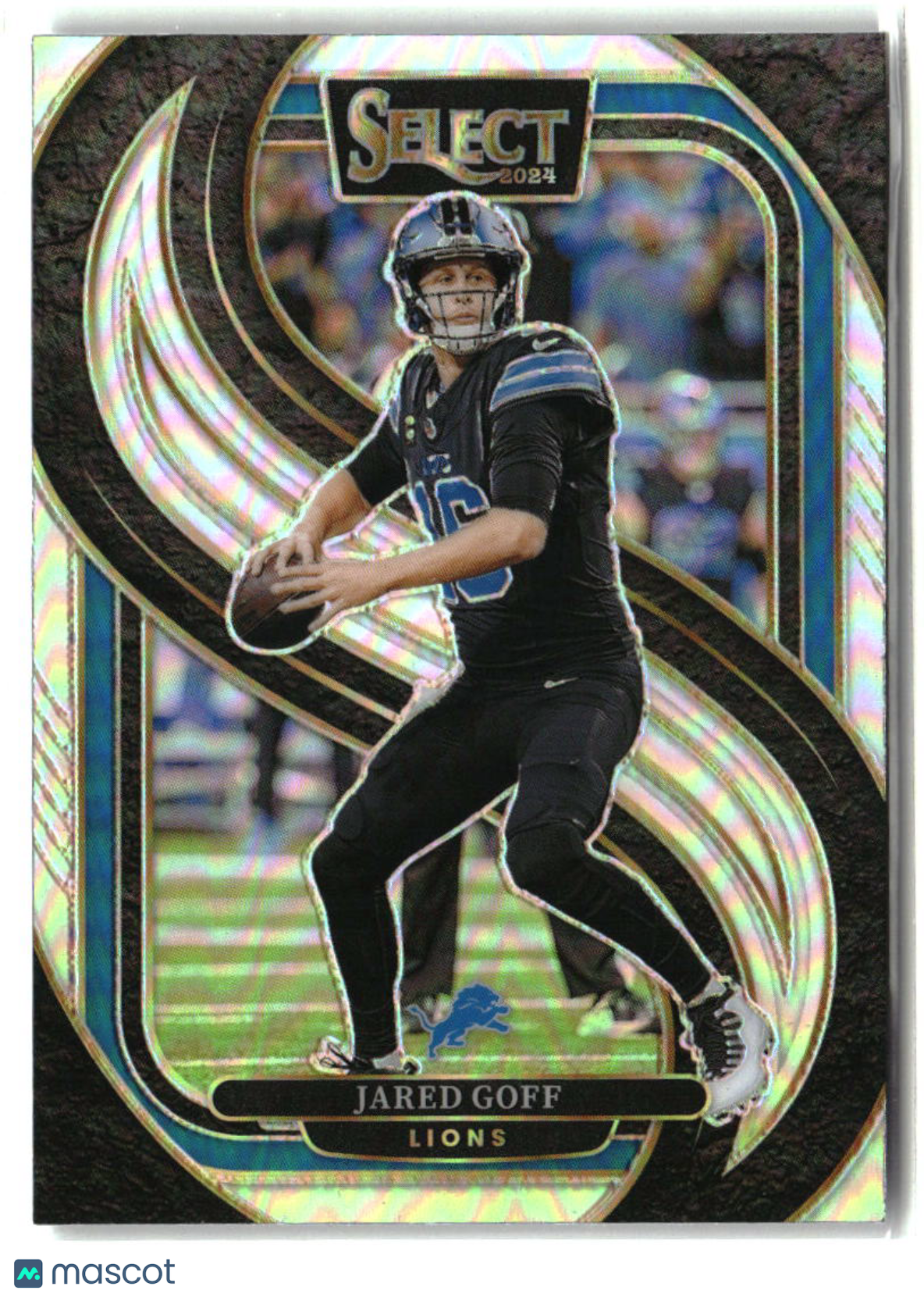 Jared Goff 2024 Panini Select Silver Prizm #123