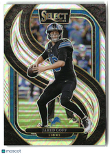 Jared Goff 2024 Panini Select Silver Prizm #123
