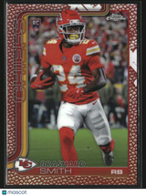 Brashard Smith 2025 Topps Chrome Football Football Leather Refractor #311