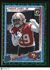 Jordan James 2025 Donruss Optic Green Velocity #278