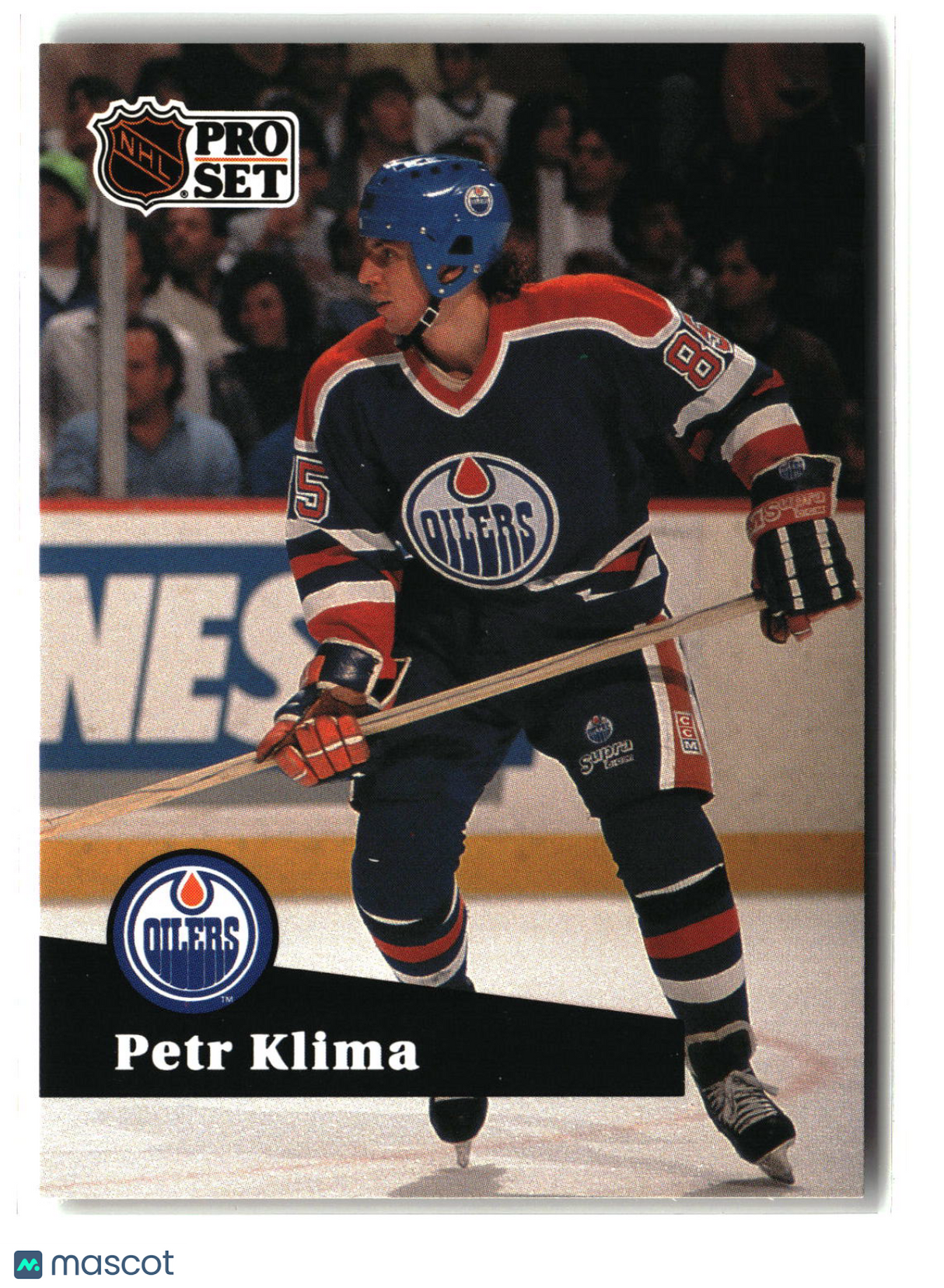 Petr Klima 1991-92 Pro Set French #72