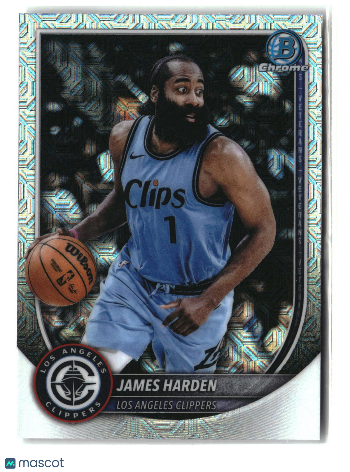 James Harden 2025-26 Bowman Chrome Mojo Refractors #BCV-119