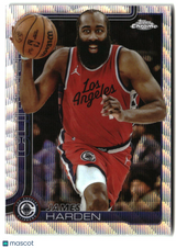 James Harden 2025-26 Topps Chrome Wave Refractor #54