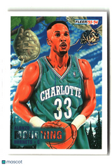 Alonzo Mourning 1993-94 Fleer #234