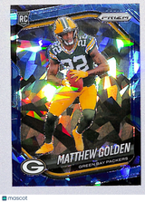 Matthew Golden 2025 Panini Prizm Blue Ice #326 #/99