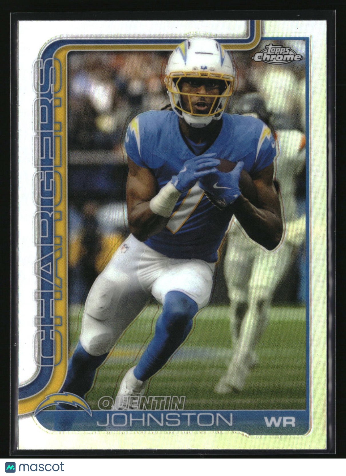 Quentin Johnston 2025 Topps Chrome - Topps Refractor #159