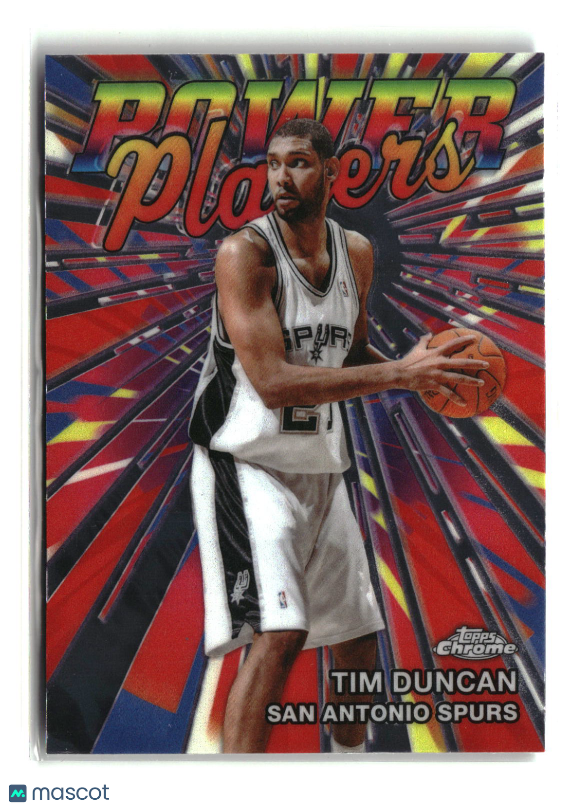 Tim Duncan 2025-26 Topps Chrome Update Power Players #PP-23