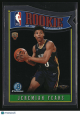 Jeremiah Fears 2025-26 Bowman Rookie Of The Year Favorites #RY-7
