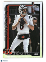 Jake Browning 2025 Topps Chrome Refractor #63