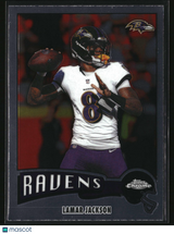 Lamar Jackson 2025 Topps Chrome 1975 Topps #1975-3