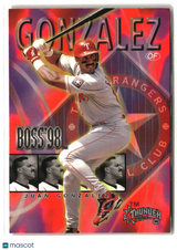 Juan Gonzalez 1998 Circa Thunder Boss #6B