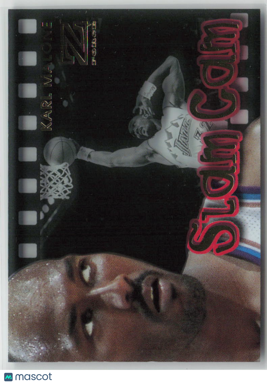 Karl Malone 1997-98 SkyBox Z-Force Slam-Cam #7 SC