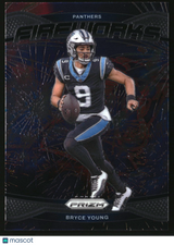Bryce Young 2024 Panini Prizm Fireworks #14