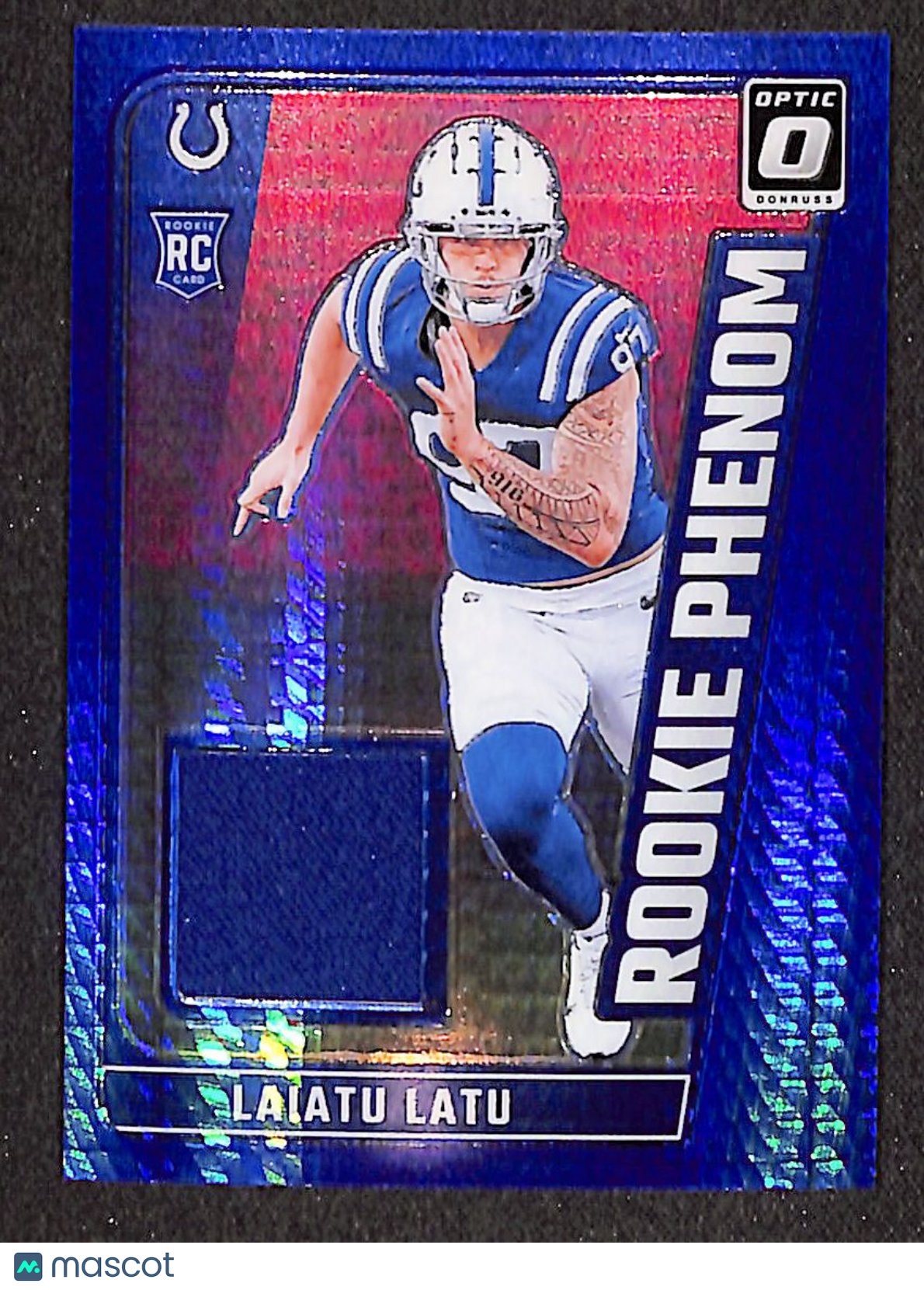 Laiatu Latu 2024 Donruss Optic Rookie Phenoms Blue Hyper #RPB-LLU