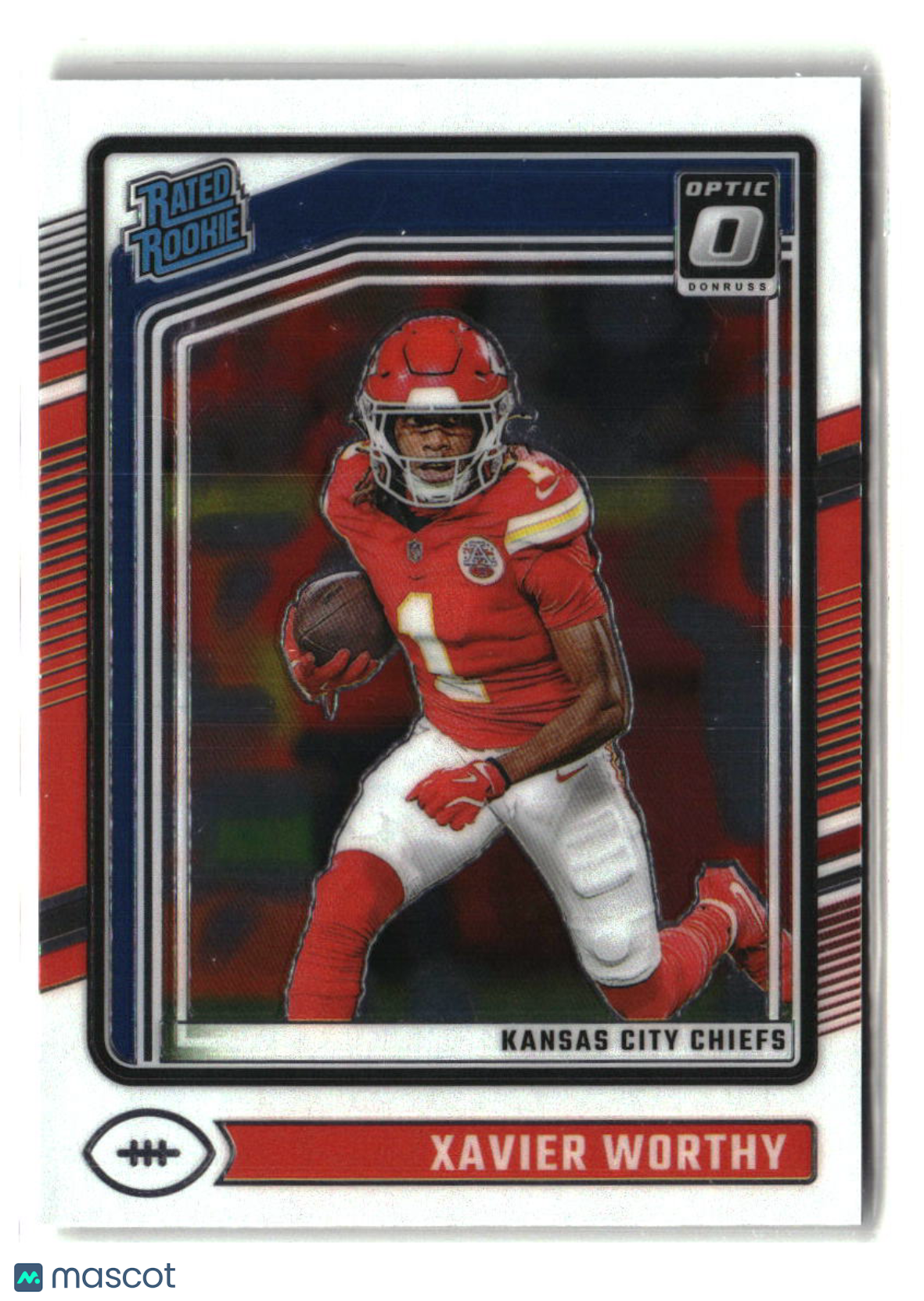 Xavier Worthy 2024 Donruss Optic #300