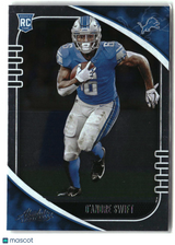 D'Andre Swift 2020 Panini Absolute Retail #124