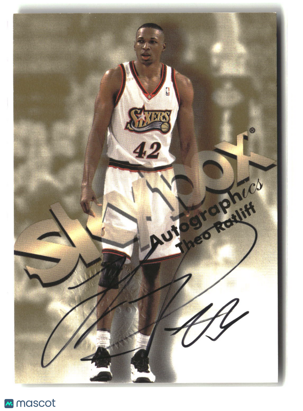 Theo Ratliff 1998-99 SkyBox Premium Autographics #NNO