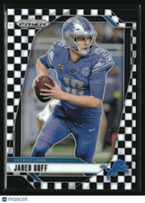 Jared Goff 2024 Panini Prizm Black and White Checker #92
