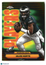 Jalen Hurts 2025 Topps Chrome Power Players #PP-4
