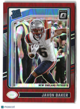 Javon Baker 2024 Donruss Optic Red #245 #/125