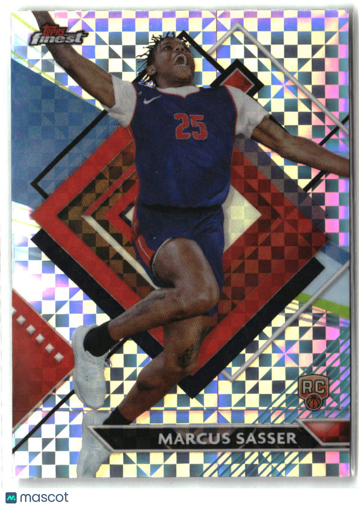 Marcus Sasser 2023-24 Finest Checkerboard Refractors #290