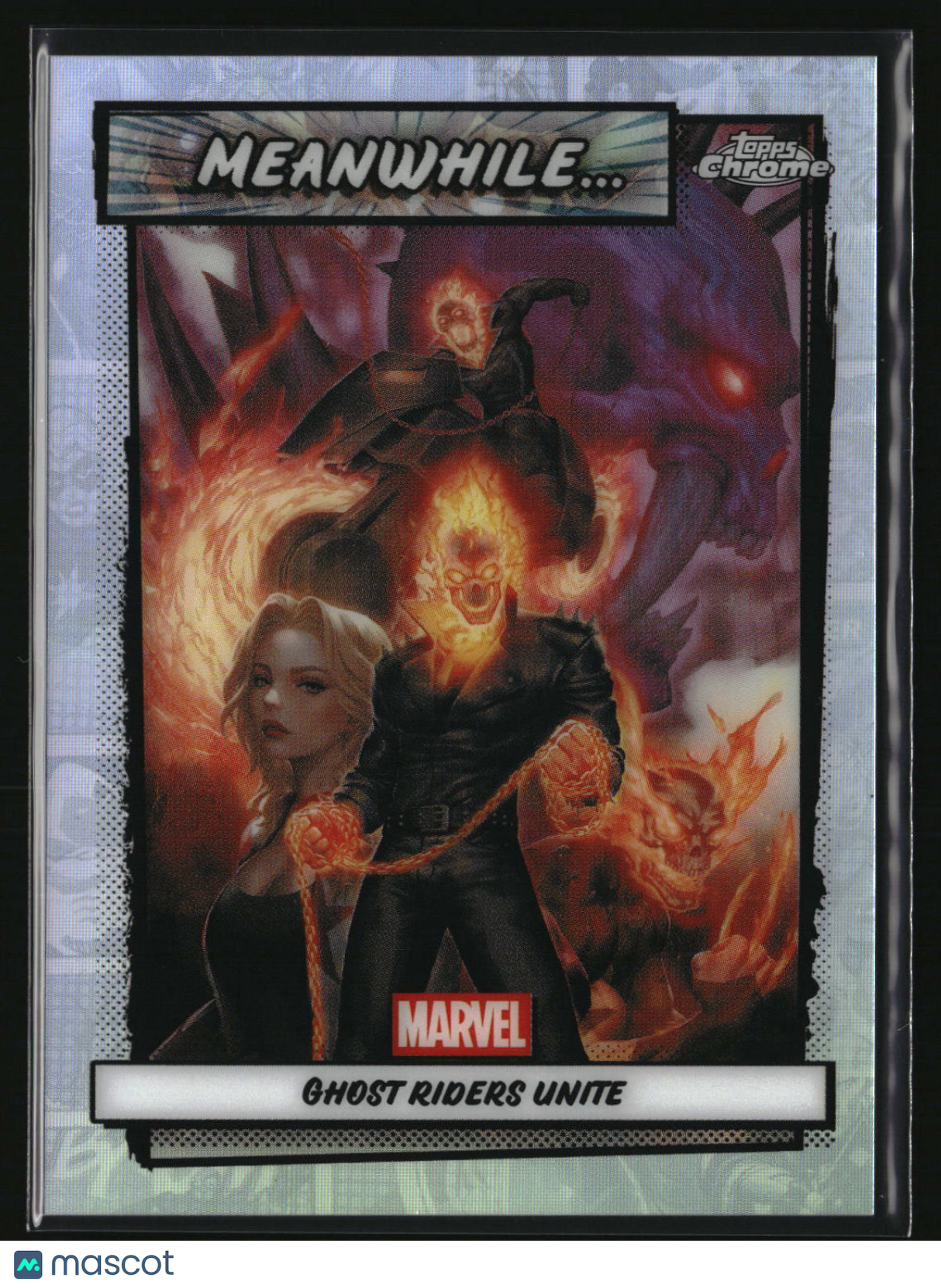 Ghost Riders Unite 2026 Topps Chrome Marvel Comics Meanwhile... #MW-04
