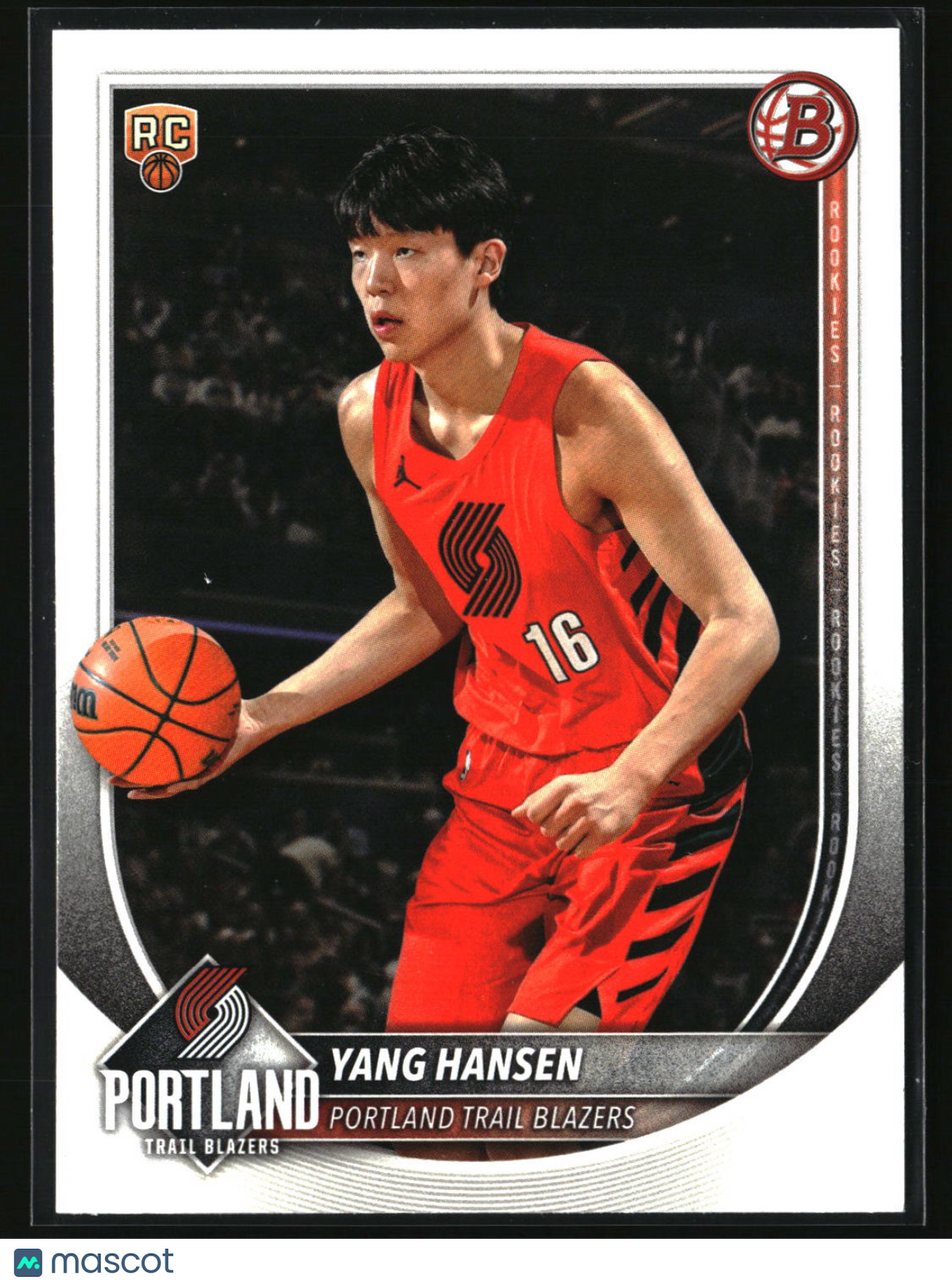 Yang Hansen 2025-26 Bowman #16