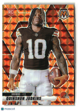 Quinshon Judkins 2025 Panini Mosaic Mosaic Orange #276 #/199
