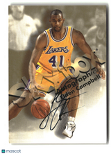 Elden Campbell 1998-99 SkyBox Premium Autographics #NNO