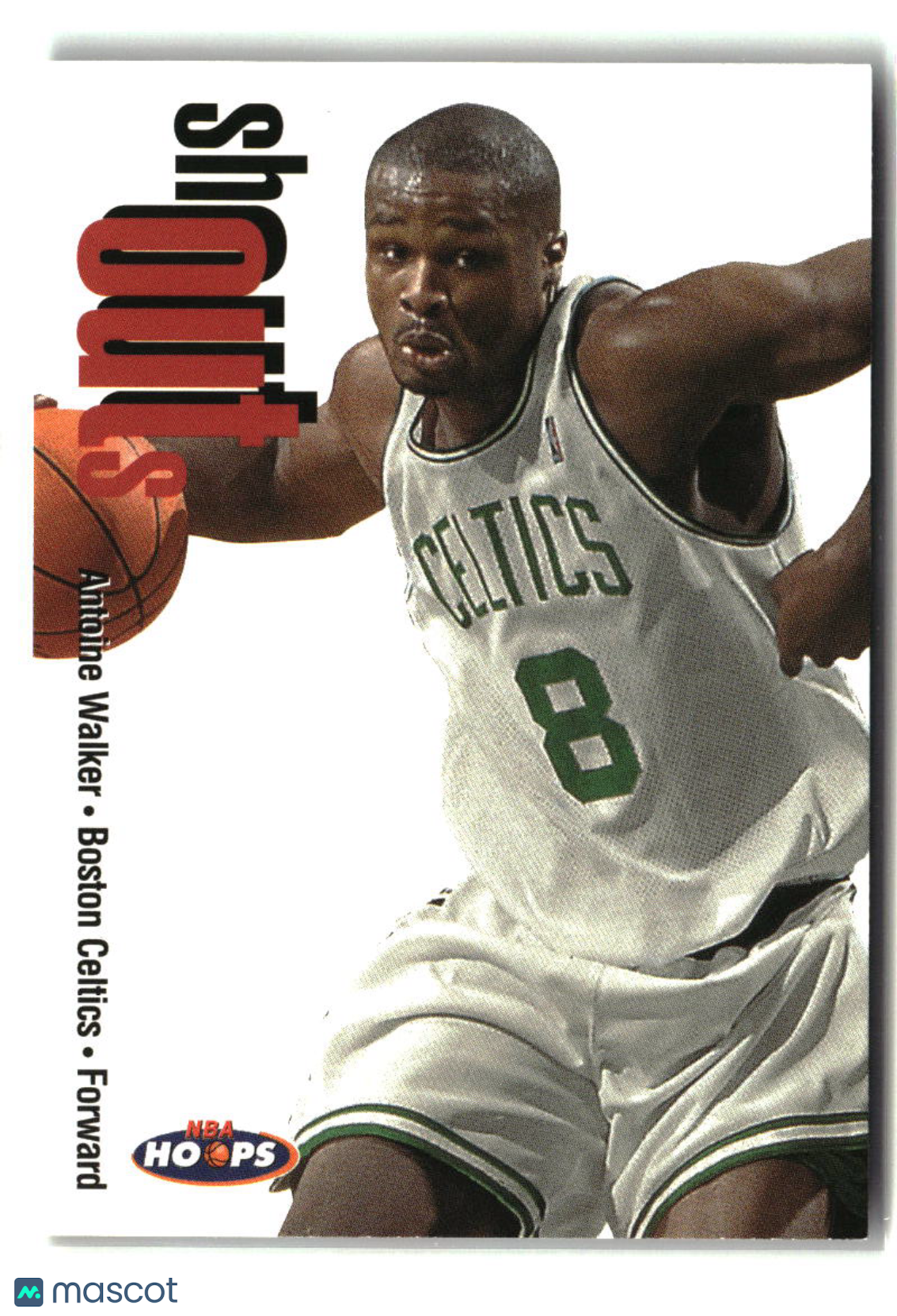 Antoine Walker 1998-99 Hoops Shout Outs #28 SO