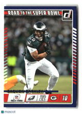 Saquon Barkley 2025 Donruss Road to the Super Bowl Wild Card #4