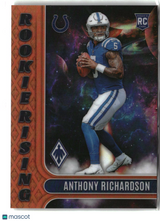 Anthony Richardson 2023 Panini Phoenix Rookie Rising Orange #RIS-4 #/99