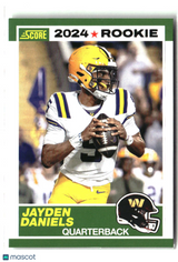 Jayden Daniels 2024 Score 35th Anniversary Rookies #2