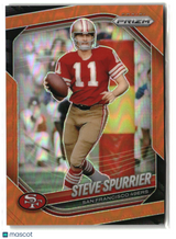 Steve Spurrier 2025 Panini Prizm Orange #157 #/249