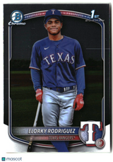 Elorky Rodriguez 2025 Bowman Chrome Prospects #BCP-186
