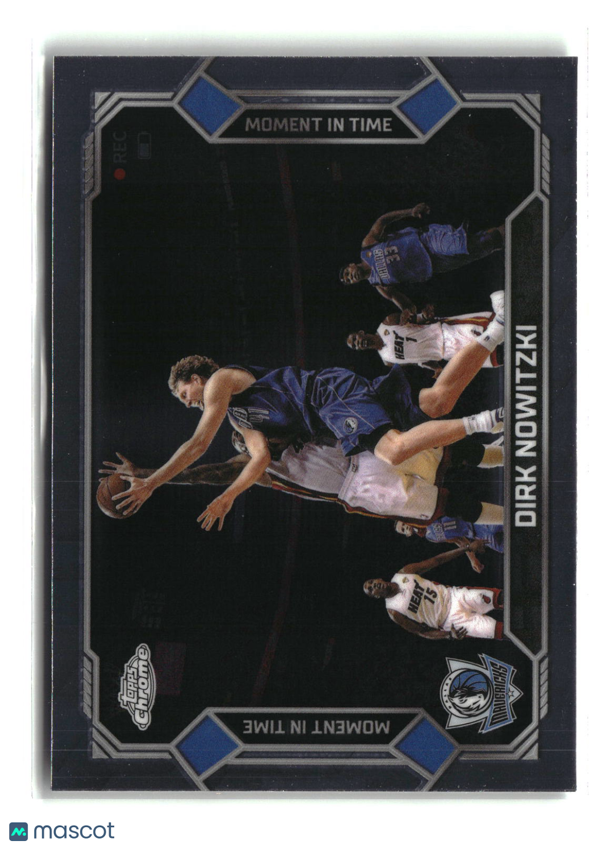 Dirk Nowitzki 2025-26 Topps Chrome Update Moment In Time #MT-24