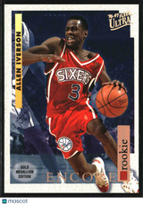 Allen Iverson 1996-97 Ultra Gold Medallion #G-270