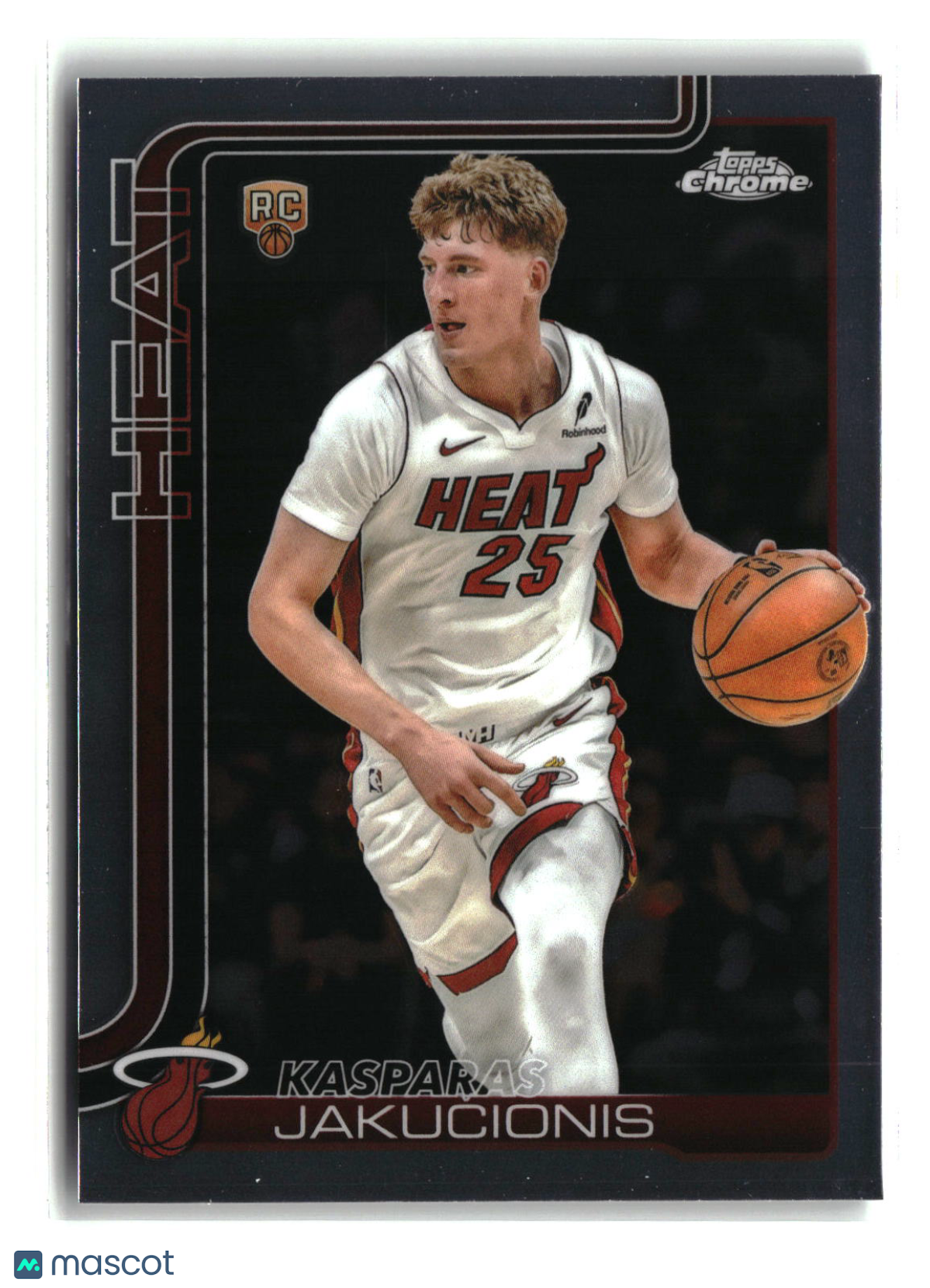 Kasparas Jakučionis 2025-26 Topps Chrome Update #170