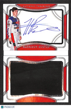 Load image into Gallery viewer, Harrison Burton 2023 National Treasures Jumbo Tire Signature Booklet #HB /25
