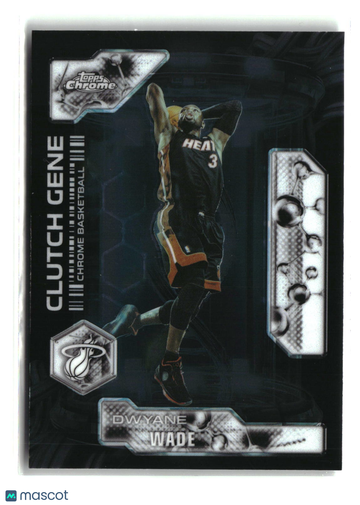 Dwyane Wade 2025-26 Topps Chrome Clutch Gene #CG-21