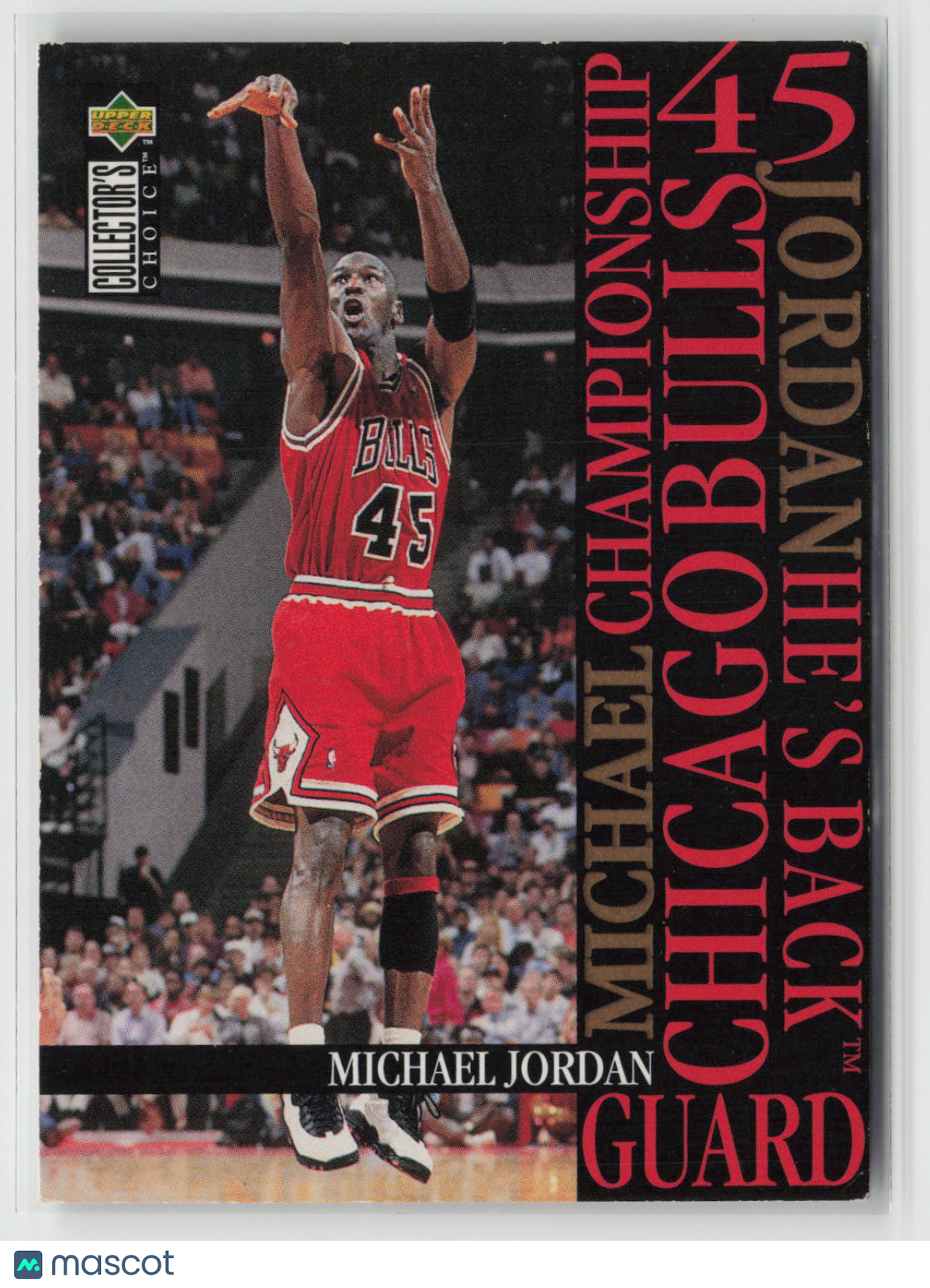 Michael Jordan 1995-96 Collector's Choice Jordan He's Back #M2