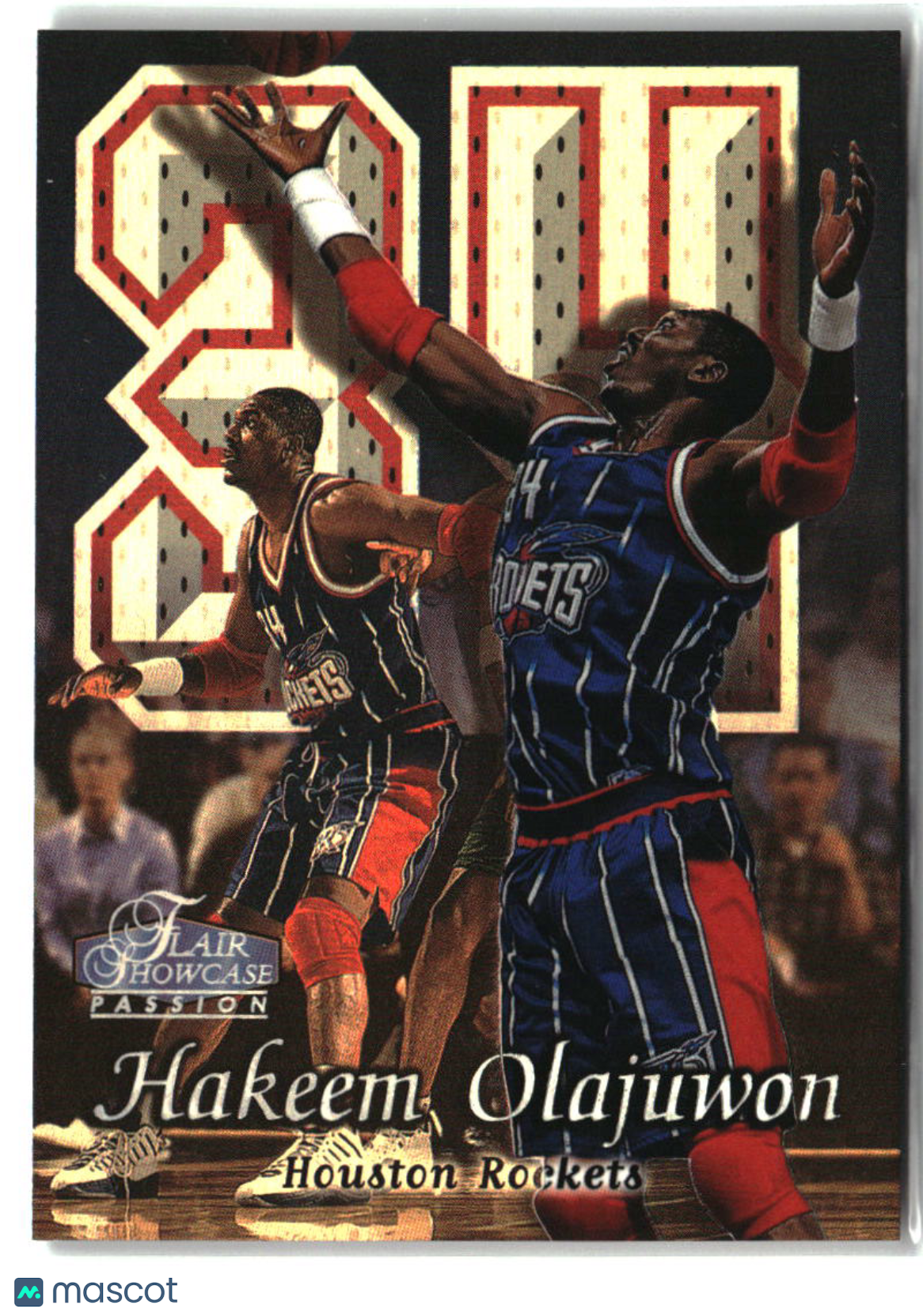 Hakeem Olajuwon 1998-99 Flair Showcase Flair Showcase Row 2 #45