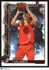 Yang Hansen 2025-26 Topps Holiday #H176