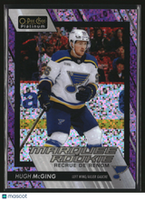 Hugh McGing 2023-24 O-Pee-Chee Platinum Violet Pixels #242 #/299