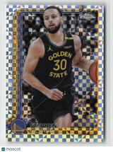 Stephen Curry 2025-26 Topps Chrome X-Fractor #201