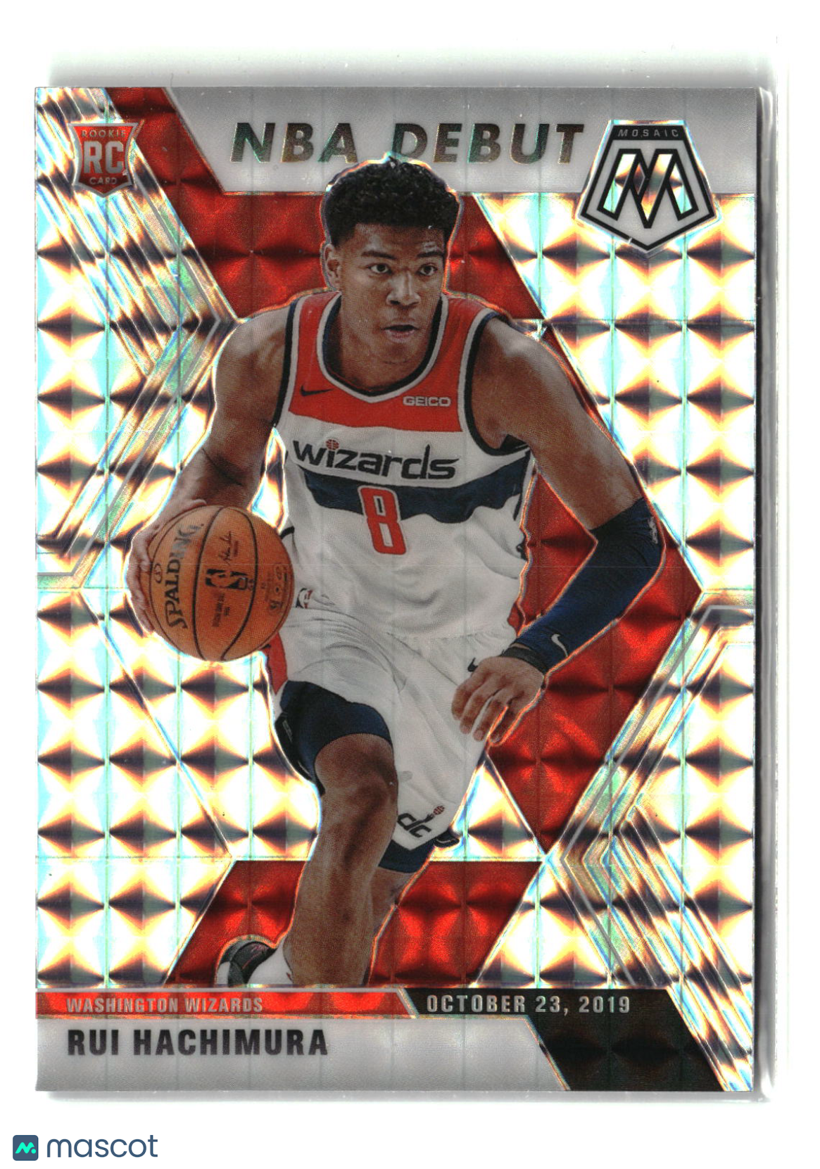 Rui Hachimura 2019-20 Panini Mosaic Prizm #275
