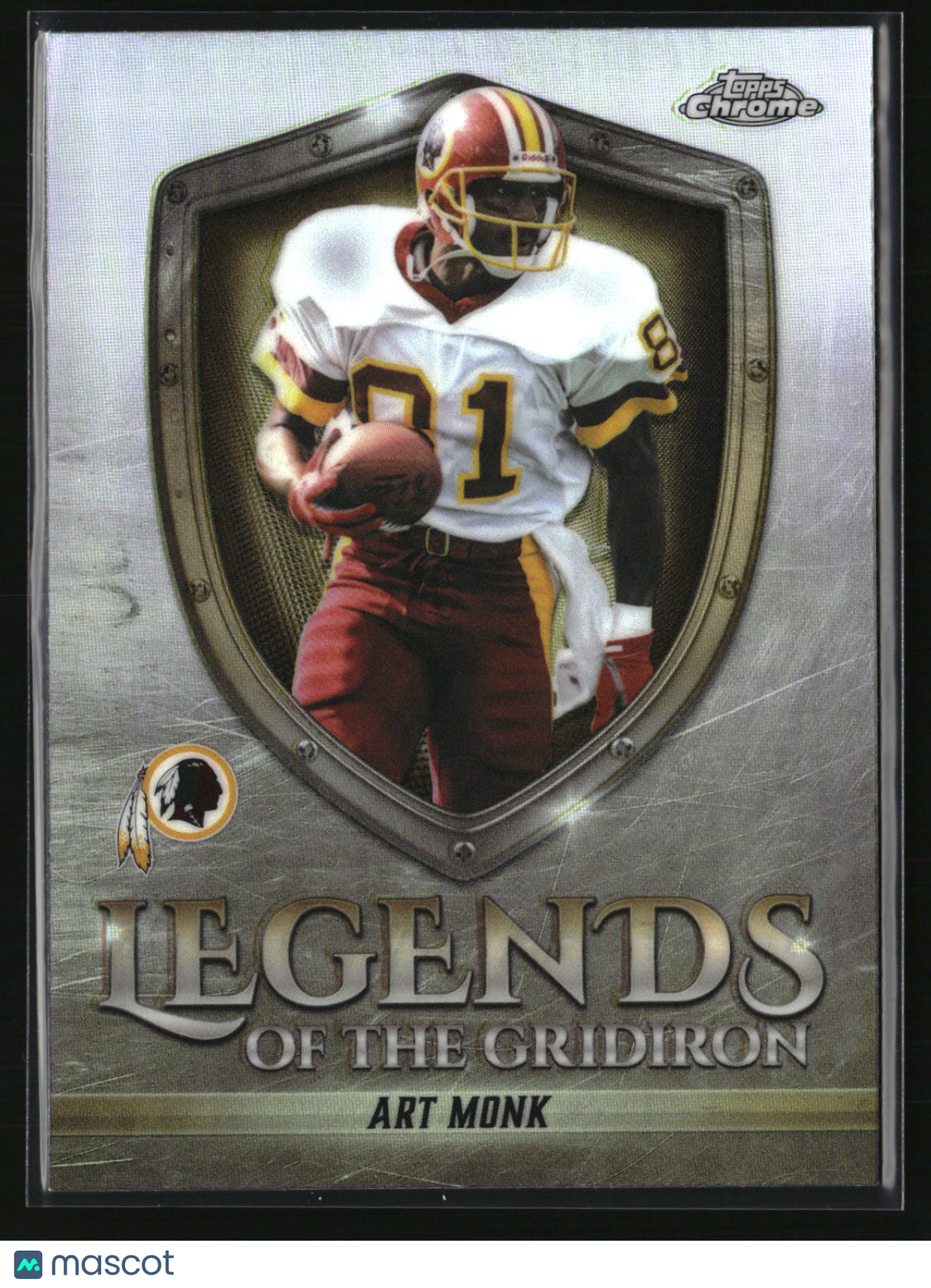 Art Monk 2025 Topps Chrome Football Legends Of The Gridiron Refractor #LOG-19